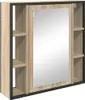 Szafka z lustrem vidaXL, dąb Sonoma, 60 x 16 x 60 cm, Podgląd zdjęcia produktu 1
