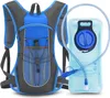 Grafner® Trinkrucksack Trinkblase wasserdicht 420D Nylon Produktbild-Vorschau 1