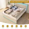 Letto contenitore 160x200 cm, letto con spazio contenitore, Anteprima dell’immagine prodotto 7