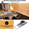 Edelstahl Spaetzlepresse für Selbstgemachte Teigwaren, 30cm Produktbild-Vorschau 2