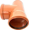 KG T-Stück DN 160/110 87° PVC-U Verbinder | mit Dichtung | Produktbild-Vorschau 7