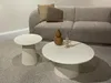 Couchtisch aus Mangoholz elfenbein - 80x80x38 cm - Patrice Produktbild-Vorschau 1