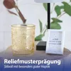 Trinkglas 12er Set 'Mandala' Ø8x10cm 300ml Glas rosa grün Produktbild-Vorschau 6