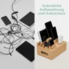 Relaxdays Oplaadstation, voor Apple Watch, bamboe, Productafbeelding-voorbeeld 3