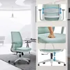 A collage of images showing an office chair and its features. Produktbild-Vorschau