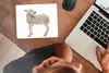 MuchoWow® Mauspad Mousepad Schaf - Wolle - Lamm 23x19 cm - Produktbild-Vorschau 3