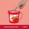 tazza da minestra per microonde sistema con valvola 656 ml Anteprima dell’immagine prodotto 7