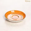 Wilmax Untertasse 15 cm Orange Porzellan WL-669336/B Produktbild-Vorschau 5