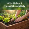 IvoQ Pflanzkasten aus Holz für Draußen - Quadratisch Produktbild-Vorschau 5