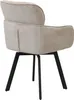byLIVING Stuhl 2-er Set RICO / Webstoffbezug in taupe, Produktbild-Vorschau 12