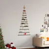 vidaXL Sapin de Noël suspendu avec pointe d'étoile 74x150 Voir les images du produit 3