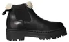 Tamaris. Botas de cuero liso, color negro Vista previa de la imagen del producto 7