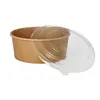 RyanPack Salatschalen, Pappe rund 500 ml Ø 14,5 cm, Höhe Produktbild-Vorschau 2