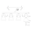 Besselink licht ST2729G, E27, 4 Glühbirne(n), LED, Grün Produktbild-Vorschau 7