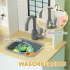 AIYAPLAY Kinderküche Spielküche mit Mikrowelle, Herd und Produktbild-Vorschau 7