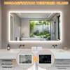 WISFOR LED Badspiegel 100x70 cm mit Beleuchtung Touch Produktbild-Vorschau 10