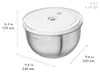 Zwilling Fresh&Save Vakuumschüssel Set 6-tlg. Edelstahl Produktbild-Vorschau 6