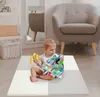 Matelas de gymnastique Satellite 150x150 cm - Blanc/Beige Voir les images du produit 2