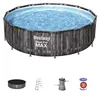 Piscina con struttura rotonda Steel Pro MAX 427x107 cm Anteprima dell’immagine prodotto 1