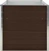 vidaXL Hochbeet Braun 160 x 80 x 77 cm Verzinkter Stahl Produktbild-Vorschau 5