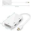 Adaptateur Mini DisplayPort vers HDMI/DVI/VGA – Blanc (de Voir les images du produit 4