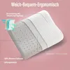 Alkamto Ergonomisches Reisekissen Memory-Schaum Rosa Produktbild-Vorschau 4