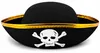 Piratenhut mit Totenkopf für Kinder | Schwarz Gold Produktbild-Vorschau 2