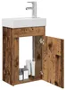 vidaXL Badezimmer Waschtischunterschrank mit Wasserhahn Produktbild-Vorschau 3