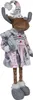 Elch 52-80cm (72-100cm), 2er Set Dekofigur Weihnachten Produktbild-Vorschau 5