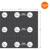 ECD Germany PVC Sichtschutzmatte 140x400 cm, Anthrazit, Produktbild-Vorschau 7