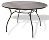 Gartentisch Metalltisch Streckmetalltisch Terrassentisch Esstisch Tisch Rund Las Vegas 120 x 71 cm online kaufen 4031765940504 94050 Produktbild-Vorschau