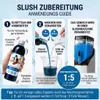 Sciroppo Slush set party 6 gusti 250 ml +125 cannucce Anteprima dell’immagine prodotto 3