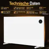 Ikodm, radiateur infrarouge 750W, chauffage électrique avec Voir les images du produit 3