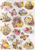 Trötsch Nostalgie-Ostersticker 19 x 26 cm 2 Motive Produktbild-Vorschau 1