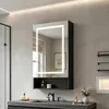 INONEFT Spiegelschrank Bad LED mit 3-Farben-Beleuchtung Produktbild-Vorschau 1