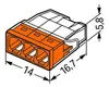 Wago 2273-203 Verbindungsklemme transparent orange für Produktbild-Vorschau 6