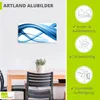 ARTland Wandbild Alu für Innen & Outdoor Abstrakte Produktbild-Vorschau 3