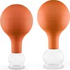 Pulox Schröpfgläser Set aus Echtglas 2 Stück. 2,5cm und Produktbild-Vorschau 1