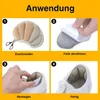 4 Paar Fersenpolster Anti-Slip Fersenhalter Fersenschutz Produktbild-Vorschau 6