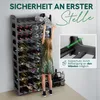 Novaliv Flaschenregal für 144 Flaschen | Weinregal grau | Produktbild-Vorschau 5