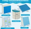 COSTWAY 6-Teiliges Schaumstoff-Kletterblock-Set, leichtes Produktbild-Vorschau 2
