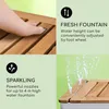 Blumfeldt Sumatra Teak Square, zahradní sprcha, hliník, Náhled obrázku produktu 4