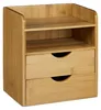 Relaxdays Schreibtisch-Organizer, 2 Ablagen, 2 Schubladen, Produktbild-Vorschau 4