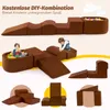 COSTWAY, set da 5 pezzi. Blocchi in schiuma, blocchi Anteprima dell’immagine prodotto 4