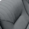 BEAUTYSOFA | 3-Sitzer Sofa VENEZIA Samtstoff Dunkelgrau – Produktbild-Vorschau 6