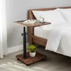 Relaxdays Beistelltisch C-Form, höhenverstellbar, 48–84 cm, Produktbild-Vorschau 2