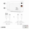 Schnellladegerät USB-C + USB-A Dual Netzteil Universal mit Produktbild-Vorschau 1