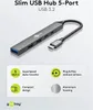 Slim 5-Port USB-Hub, USB-C auf USB-C/USB-A, 5 Gbit/s Produktbild-Vorschau 10