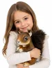 Plüsch Eichhörnchen Maskottchen Kuscheltier Realistisch Produktbild-Vorschau 2