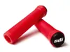 Odi Grips Flangless Longneck, Griffe, Schwarz, Rot Produktbild-Vorschau 3